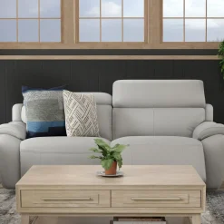 Best Nixon-New! Leather Power Sofa Sofas & Couches|Leather Sofas