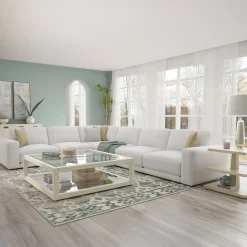 Hot Nomad Sectional With Crypton Performance Fabric All Premier Items|Sectionals