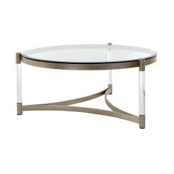 Best Nova Round Cocktail Table Living Room|Coffee & Cocktail Tables