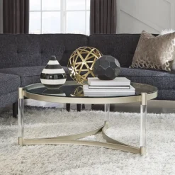 Best Nova Round Cocktail Table Living Room|Coffee & Cocktail Tables