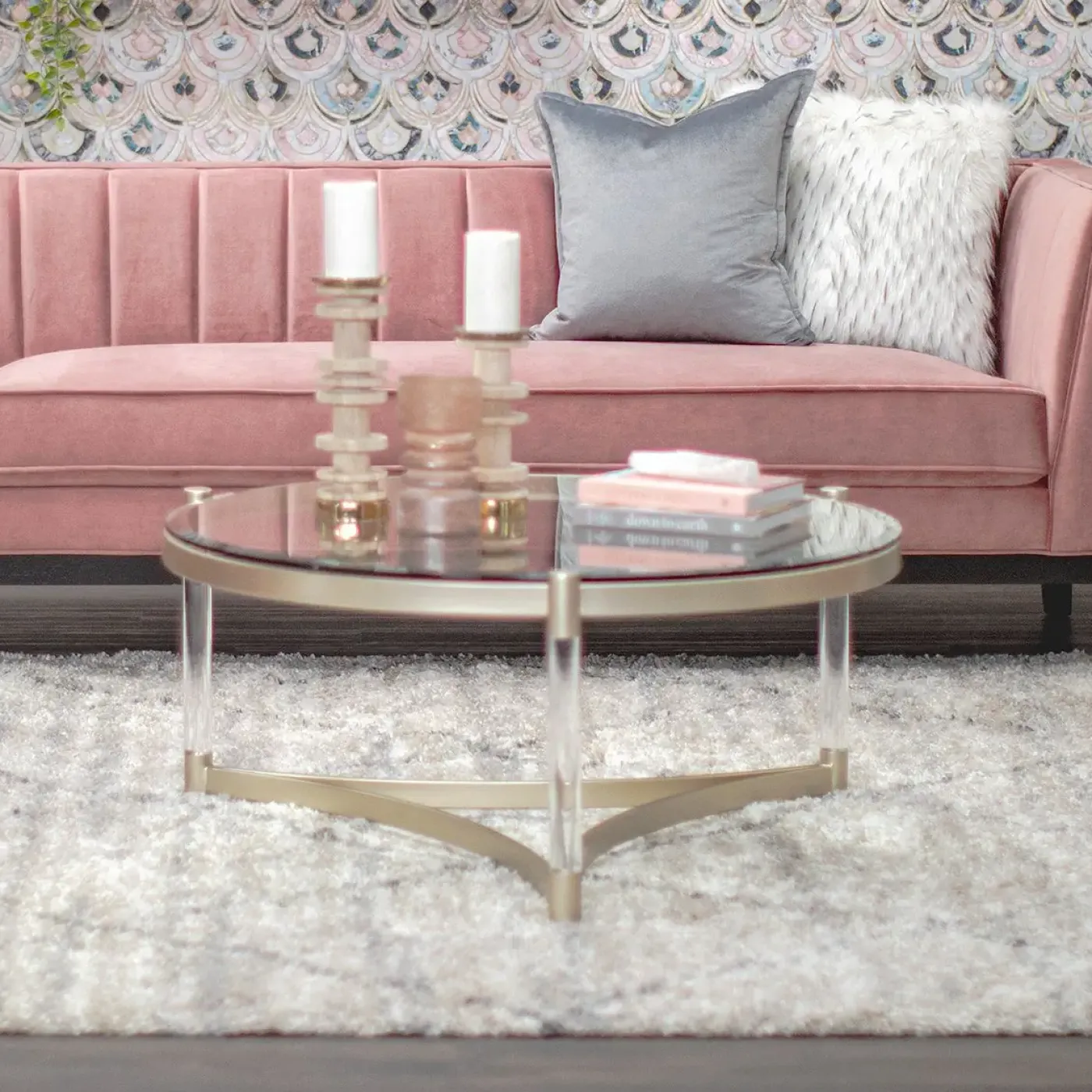 Best Nova Round Cocktail Table Living Room|Coffee & Cocktail Tables