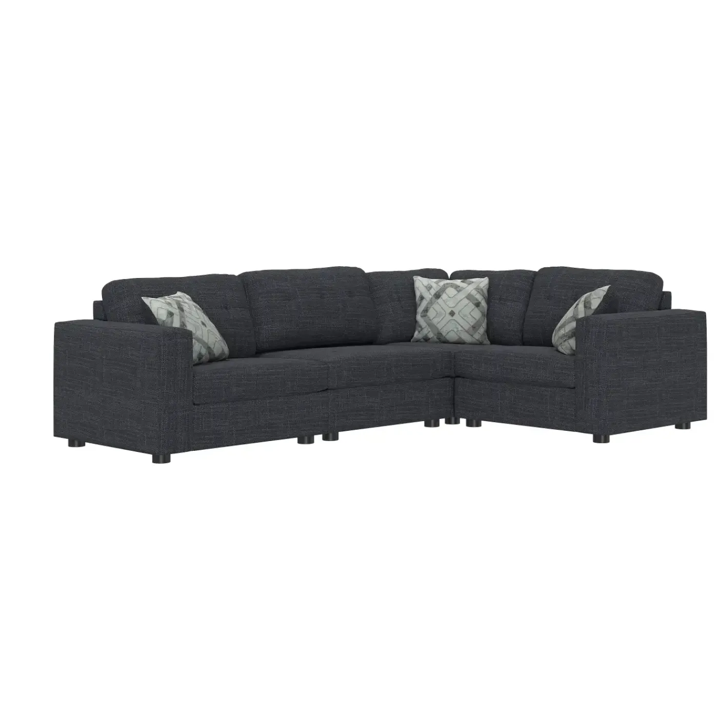 Options One 4pc Sectional Living Room Sets|Sectionals