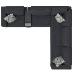 New Options One 6pc Sectional Living Room Sets|Sectionals