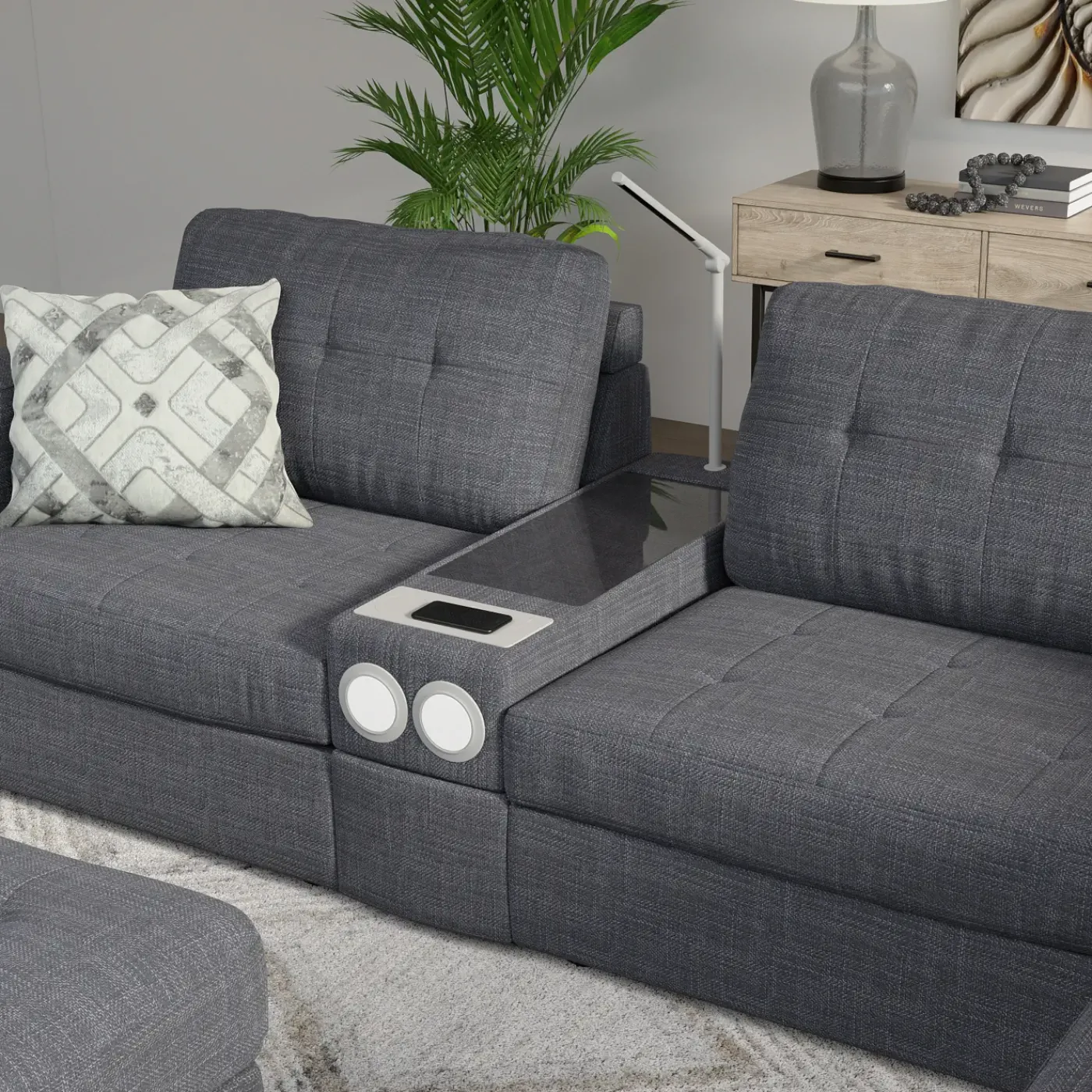 New Options One 6pc Sectional Living Room Sets|Sectionals