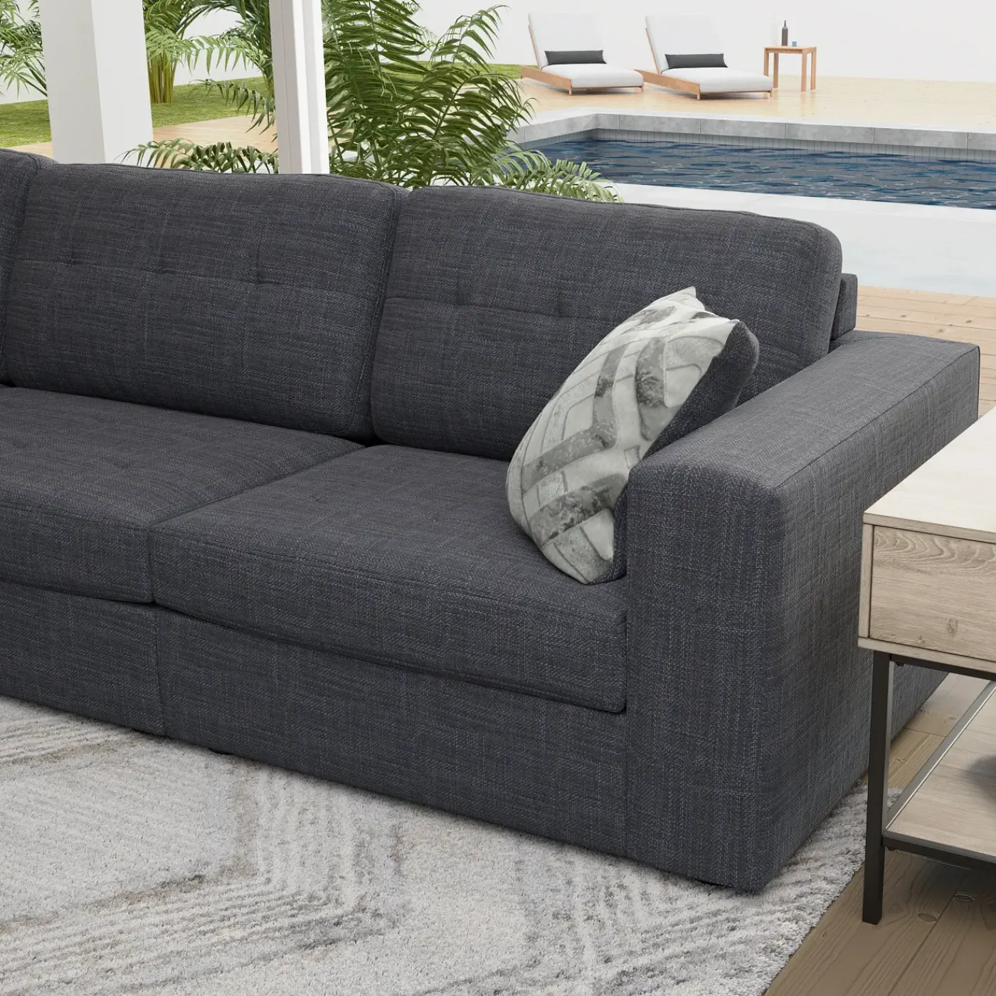 New Options One 6pc Sectional Living Room Sets|Sectionals