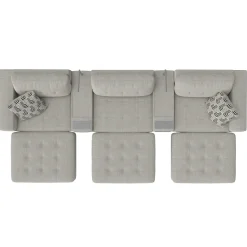 Outlet Options One 8pc Theater package Living Room Sets|Sectionals