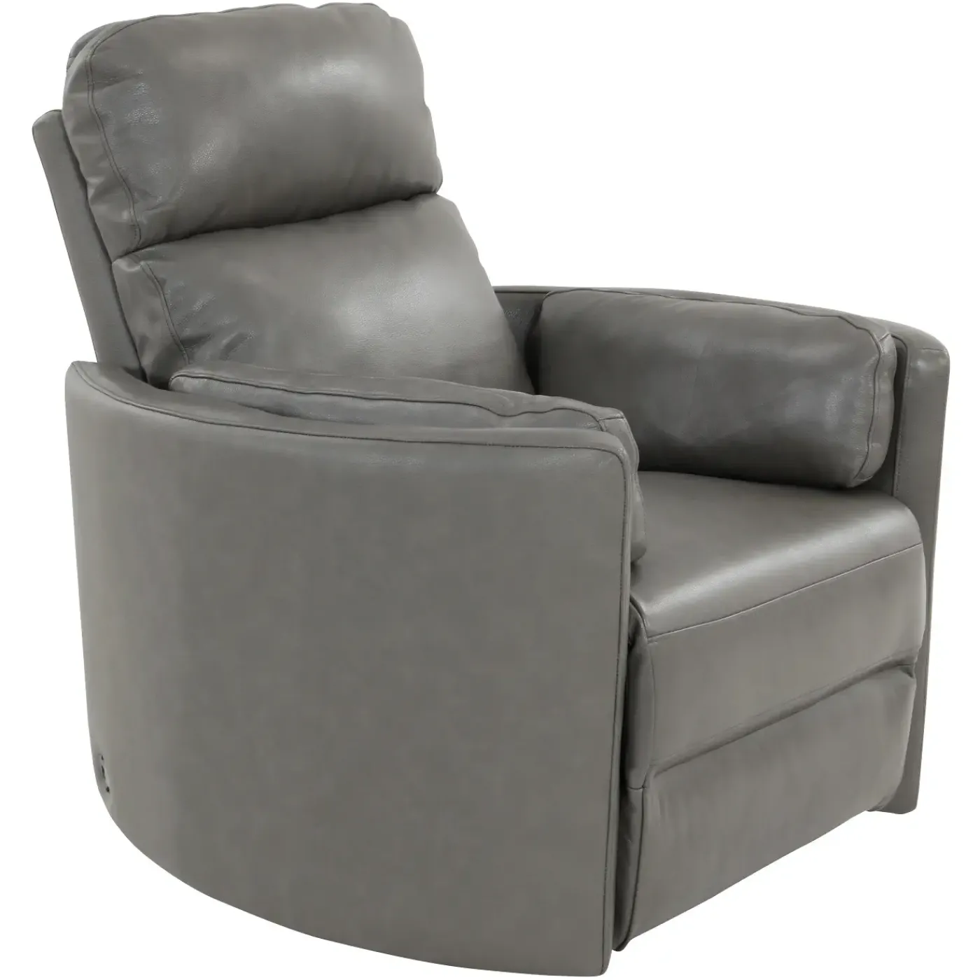 Oracle Leather 240-Degrees Swivel Glider Power Recliner Recliners