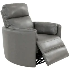 Oracle Leather 240-Degrees Swivel Glider Power Recliner Recliners