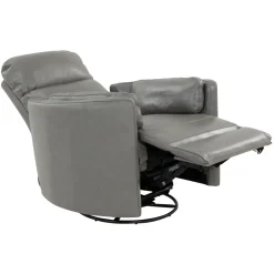 Oracle Leather 240-Degrees Swivel Glider Power Recliner Recliners