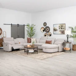 Discount Paige 6pc Sectional Living Room Sets