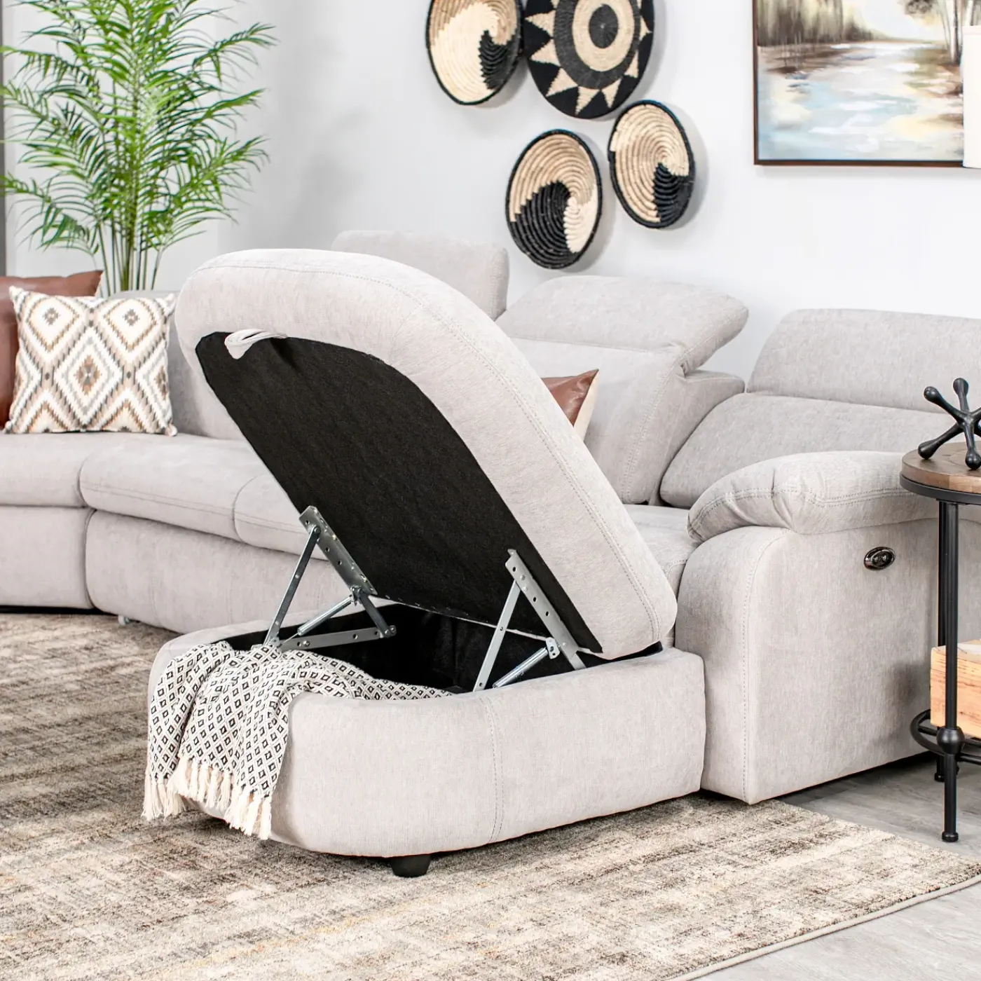 Discount Paige 6pc Sectional Living Room Sets