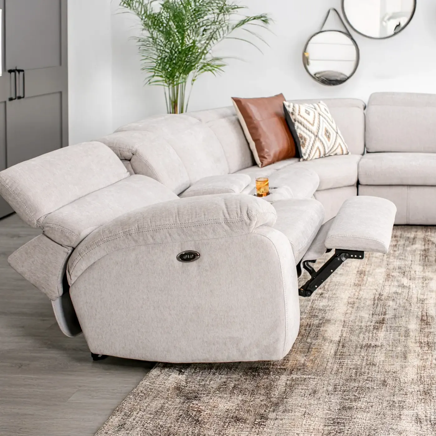 Discount Paige 6pc Sectional Living Room Sets
