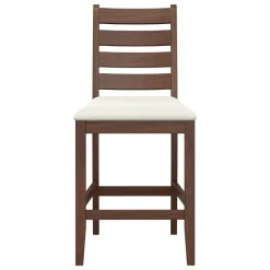New Paseo Counter Height Dining Set-Walnut Dining Room Sets