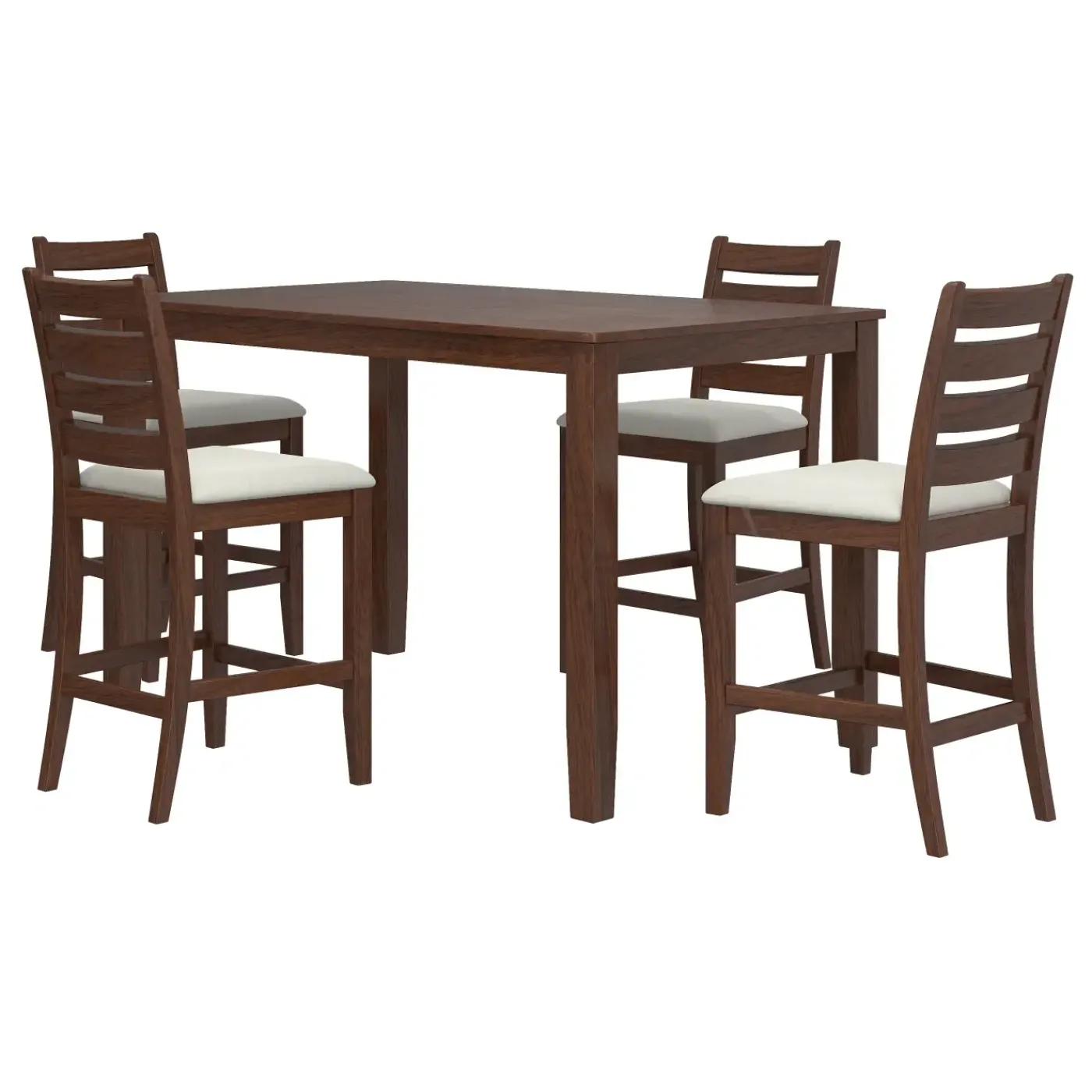 Clearance Paseo 5pc Set: Counter Table & 4 Stools Dining Room Sets