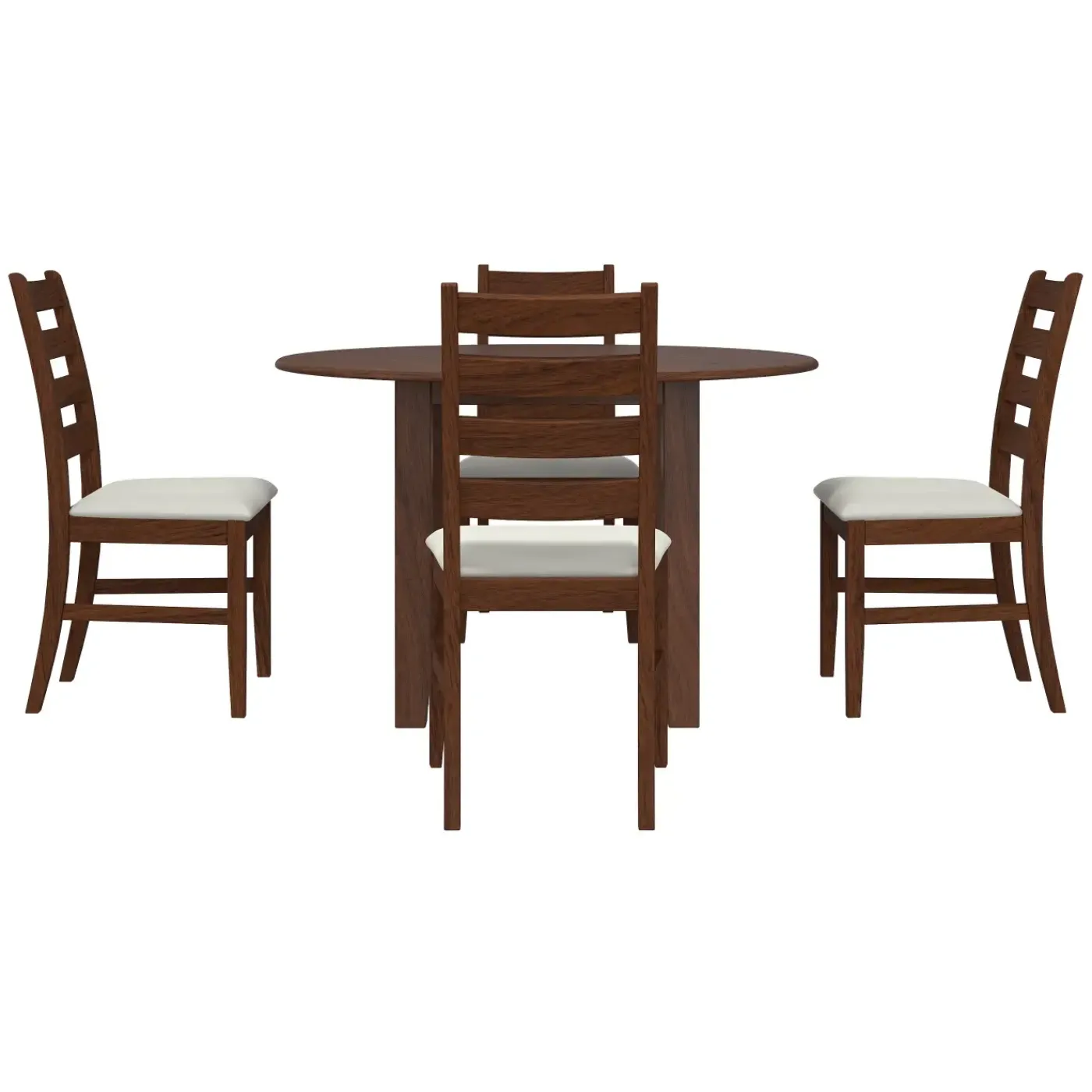 Sale Paseo Round Dining Set-Walnut Dining Room Sets