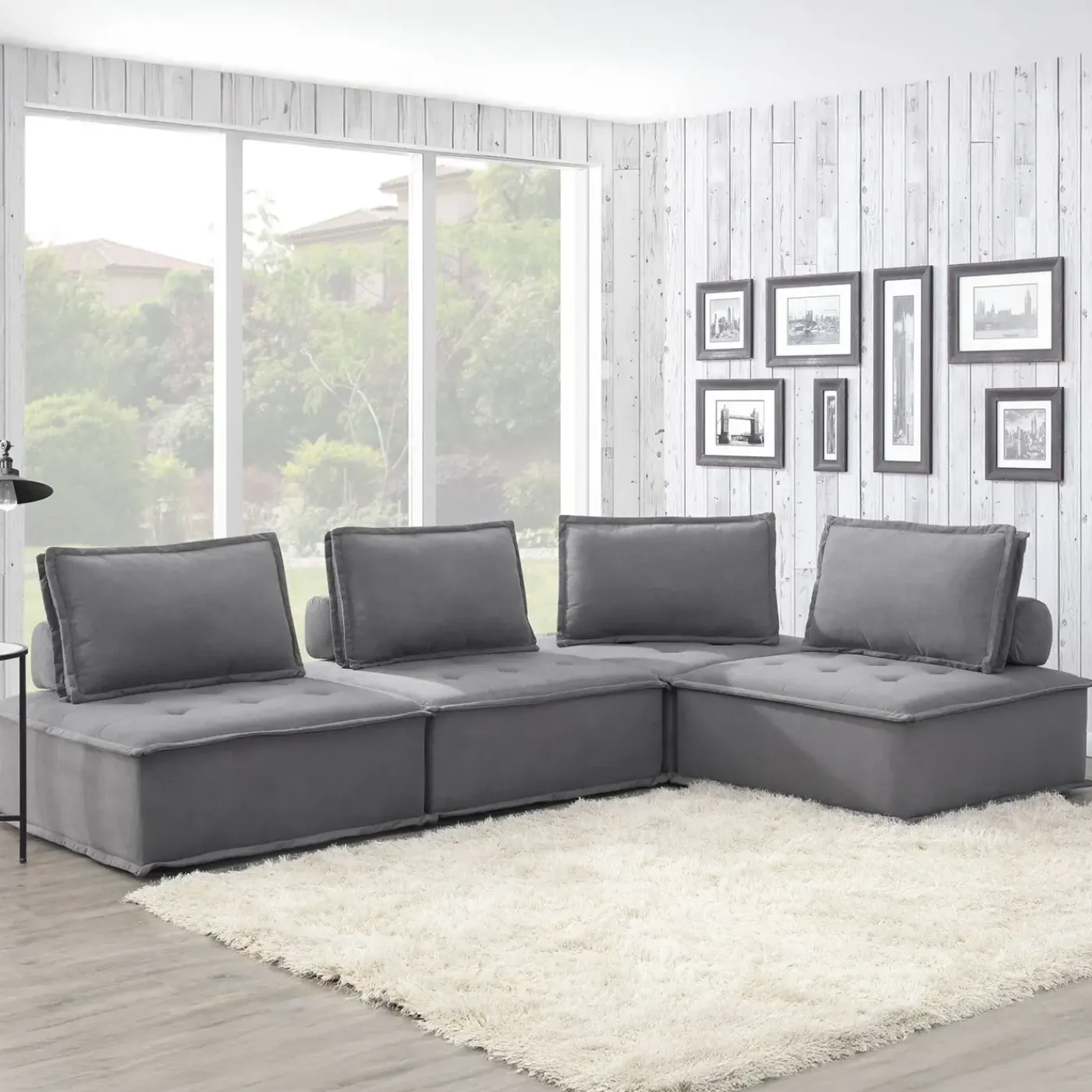 Hot Play-Pod Modular Armless Chair Living Room|All Outlet & Clearance Items