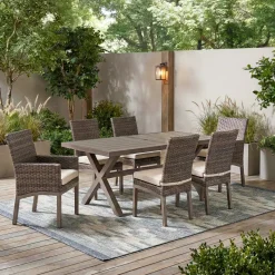 Discount Puerto Nuevo Outdoor Dining Set Outdoor Dining|Outdoor Furniture Sets