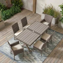 Discount Puerto Nuevo Outdoor Dining Set Outdoor Dining|Outdoor Furniture Sets