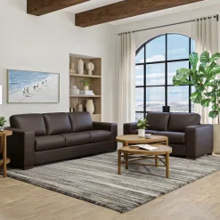 Sale Quinn Leather Sofa Sofas & Couches|Sleeper Sofas