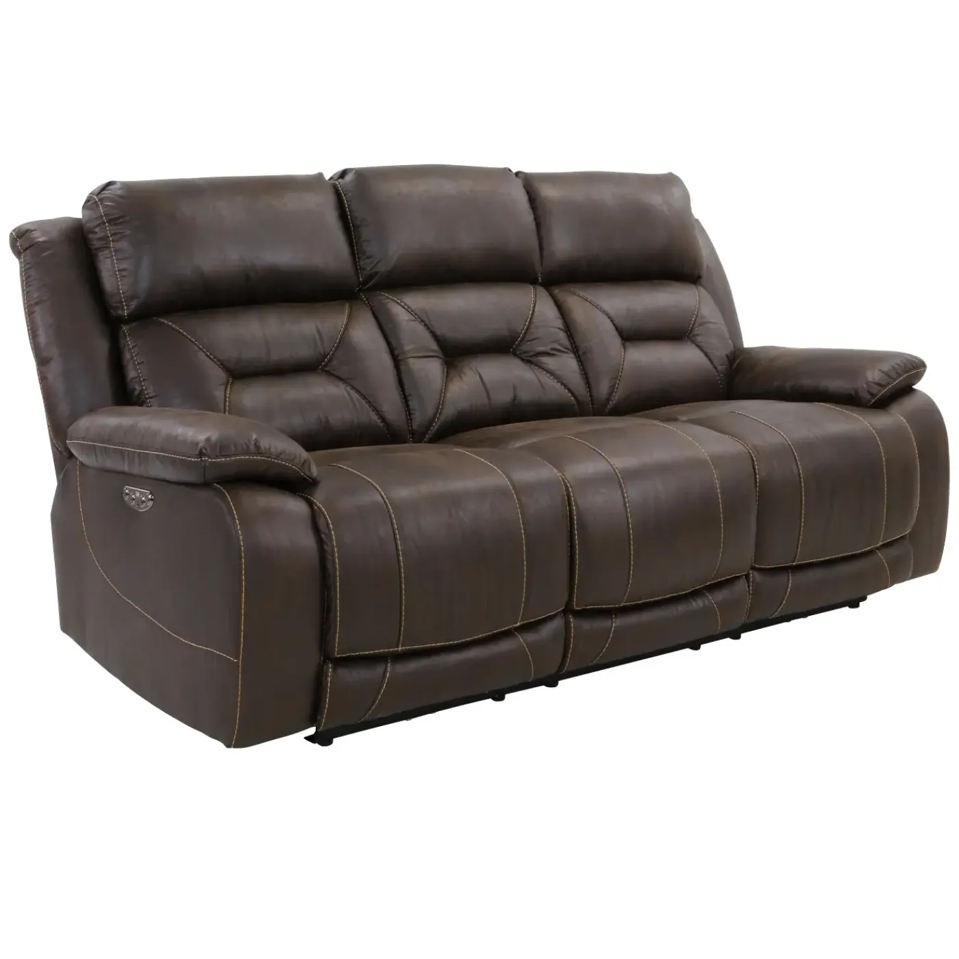 Discount Ranger Power Sofa with Power Headrest Sofas & Couches|Reclining Furniture