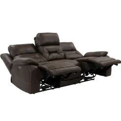 Discount Ranger Power Sofa with Power Headrest Sofas & Couches|Reclining Furniture