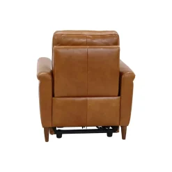 Online Remy Leather Power Recliner with Power Headrest Recliners