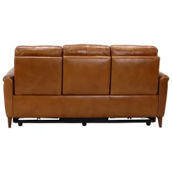 Hot Remy Leather Power Reclining Sofa & Power Reclining Loveseat with Power Headrests Living Room Sets