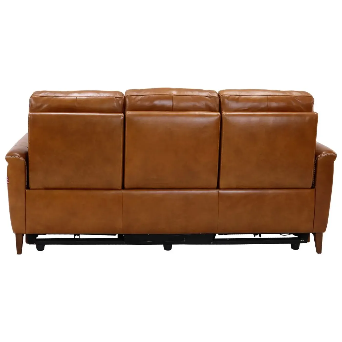 Outlet Remy Leather Power Reclining Sofa with Power Headrests Sofas & Couches|Reclining Furniture