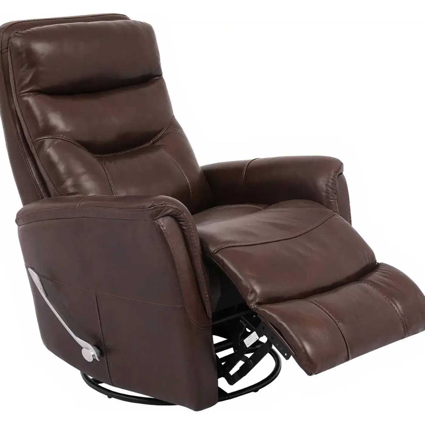 Clearance Reno Leather Glider Swivel Recliner Recliners