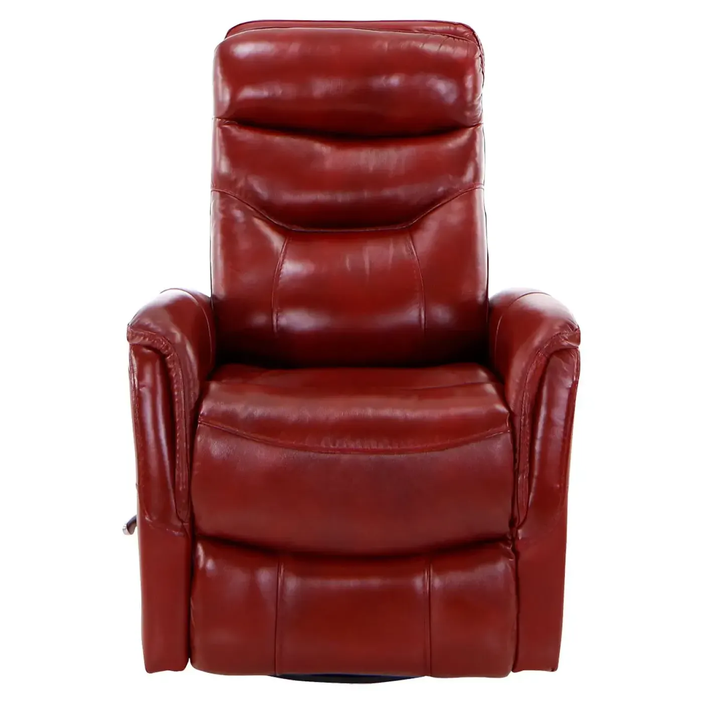 Outlet Reno Leather Glider Swivel Recliner Recliners