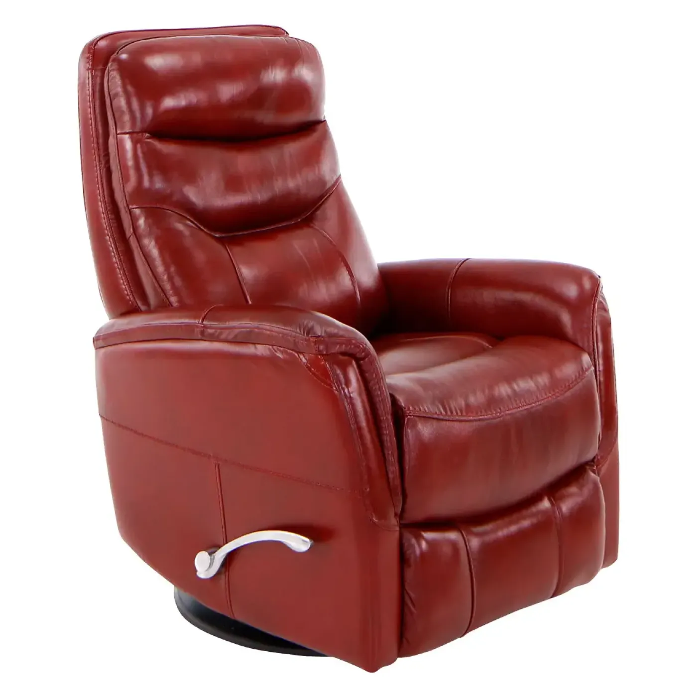Outlet Reno Leather Glider Swivel Recliner Recliners