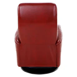 Outlet Reno Leather Glider Swivel Recliner Recliners