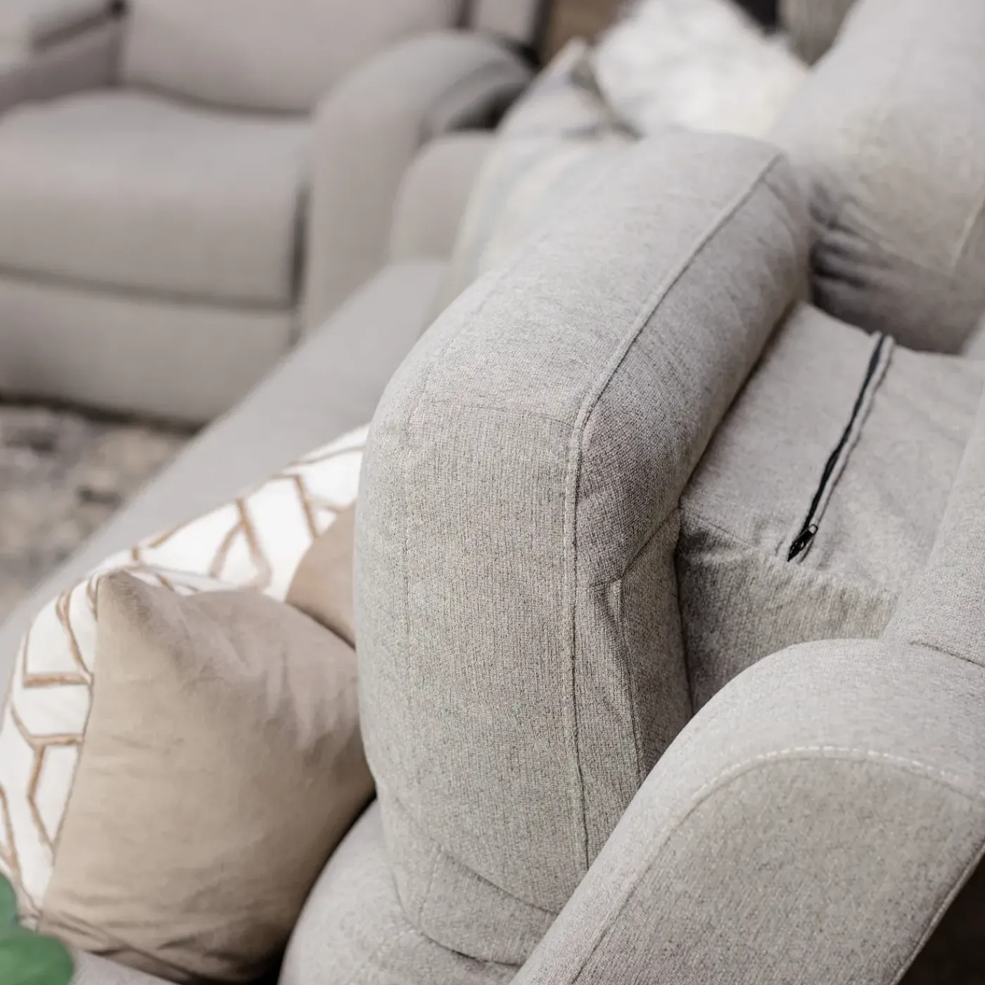 Best Riverdale Gray Reclining Living Room Set Living Room Sets|Reclining Furniture