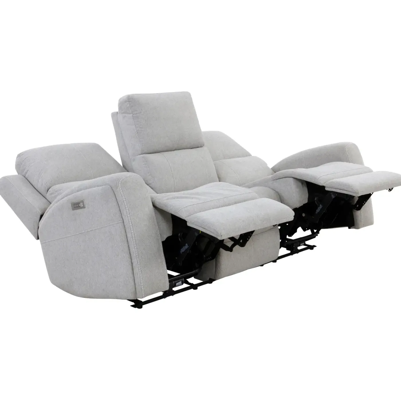 Best Riverdale Gray Reclining Living Room Set Living Room Sets|Reclining Furniture
