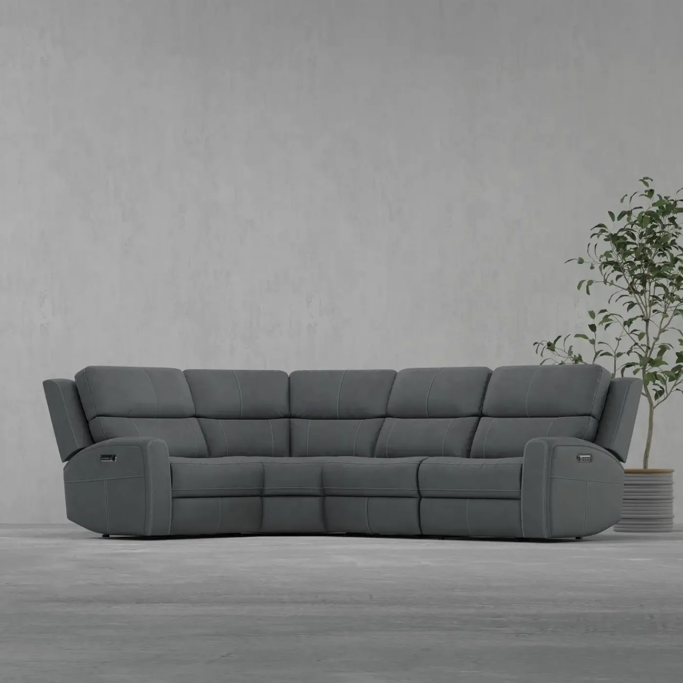 Sale Riverdale 4pc Leather Sectional Sectionals