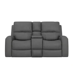 Outlet Riverdale Zero G Power Reclining Console Loveseat Loveseats
