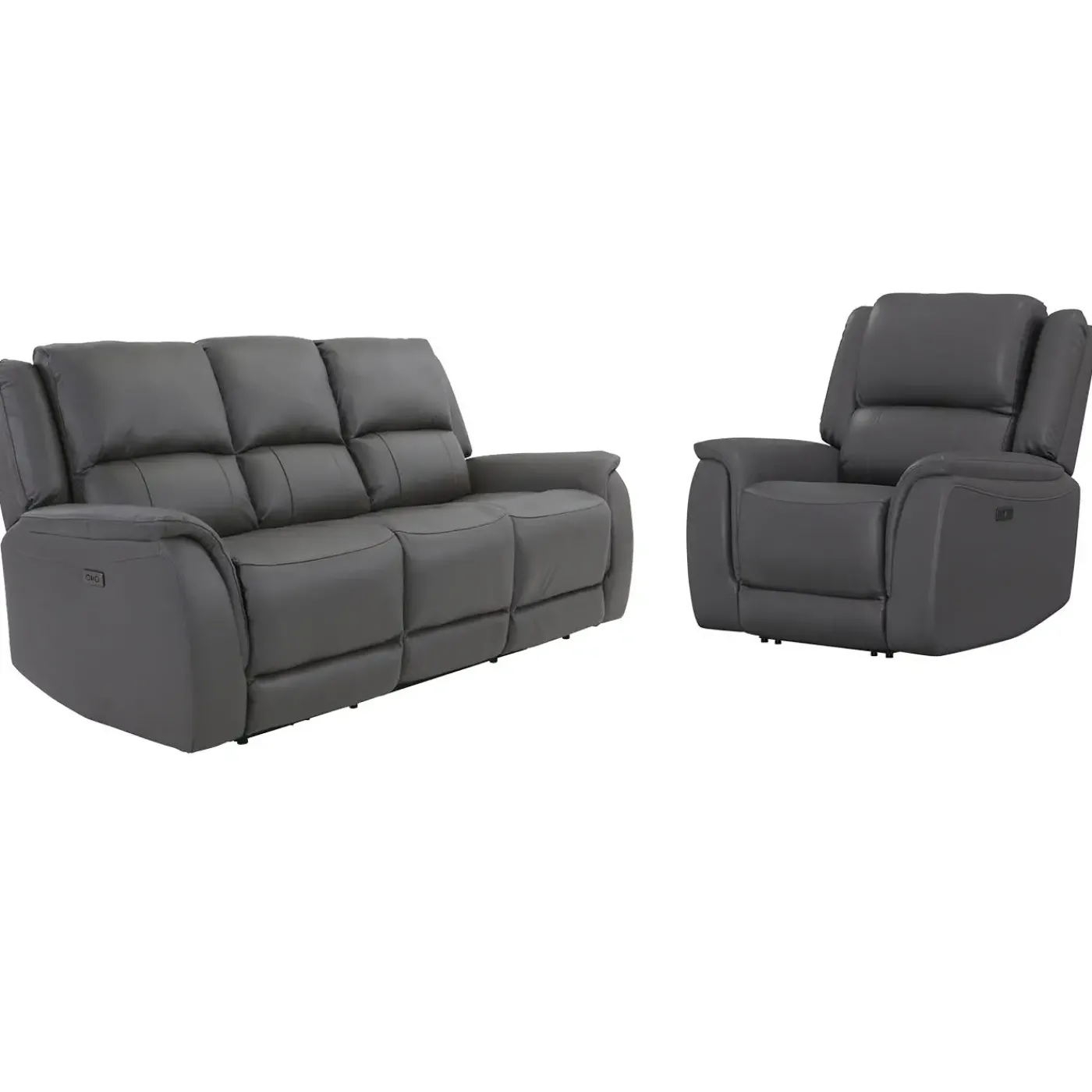 Sale Rockwell Buy the Power Reclining Leather Sofa, Get the Power Recliner Free Living Room Sets|Reclining Furniture