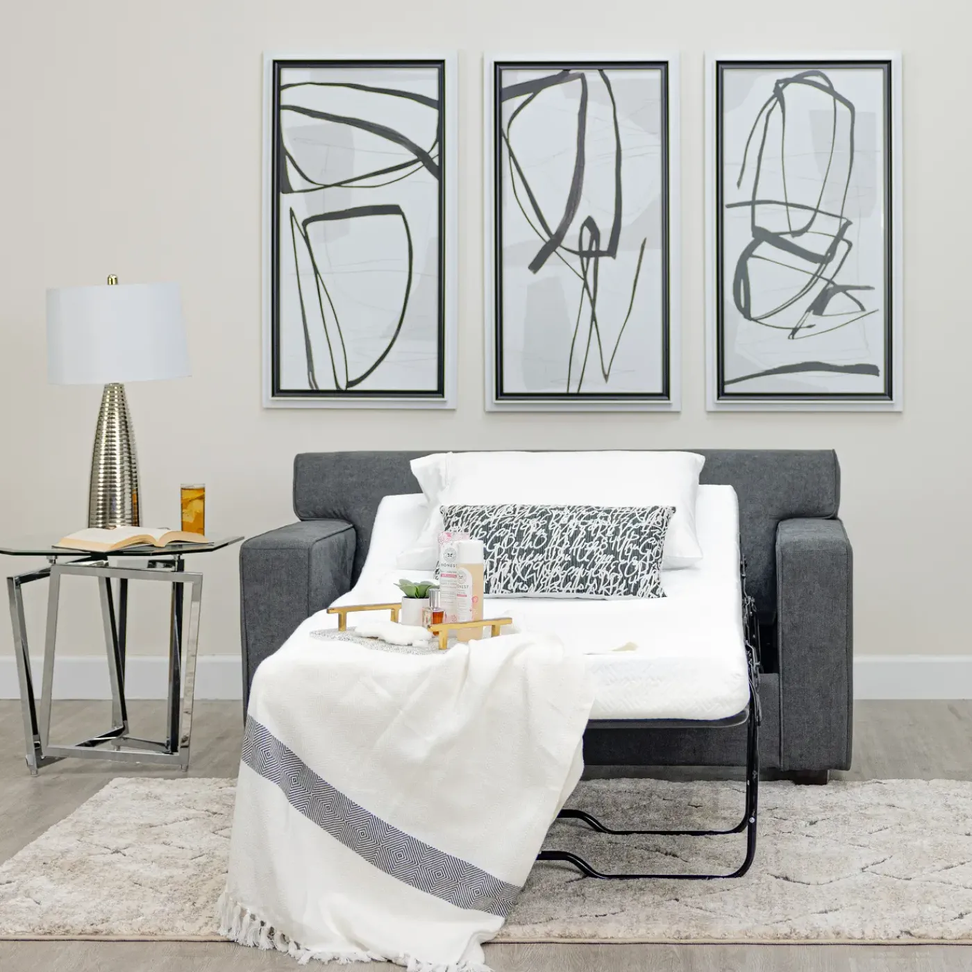 Hot Rogue Chair Twin Sleepr w/Mattress Sofas & Couches|Sleeper Sofas