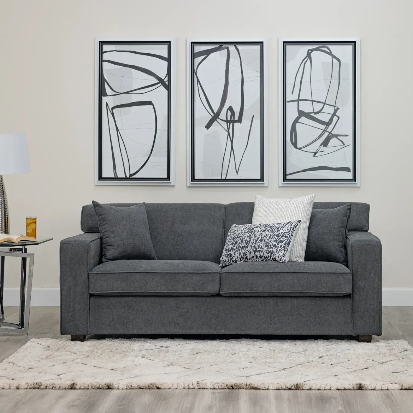 New Rogue Loveseat Full Sleeper w/Mattress Sofas & Couches|Sleeper Sofas