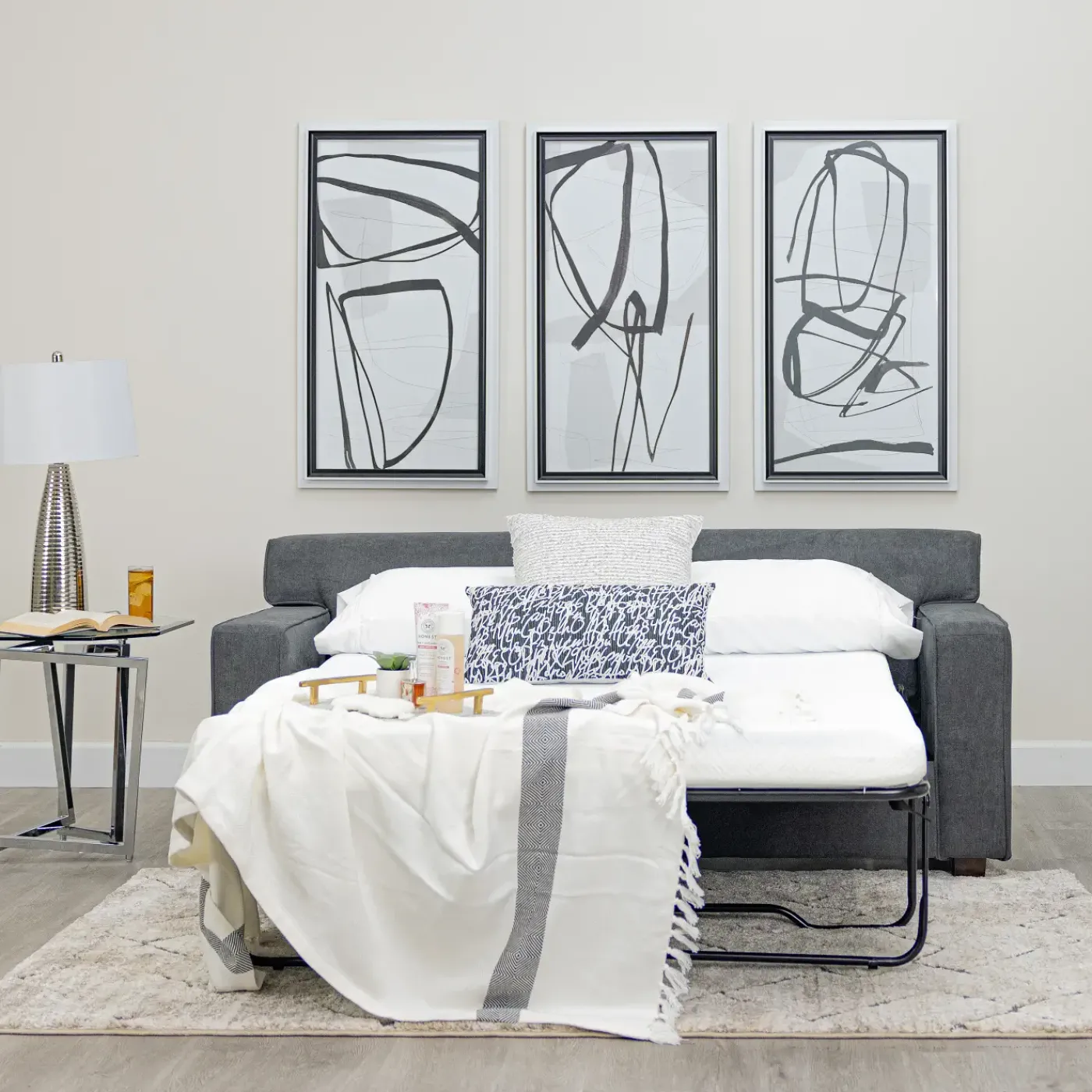New Rogue Loveseat Full Sleeper w/Mattress Sofas & Couches|Sleeper Sofas