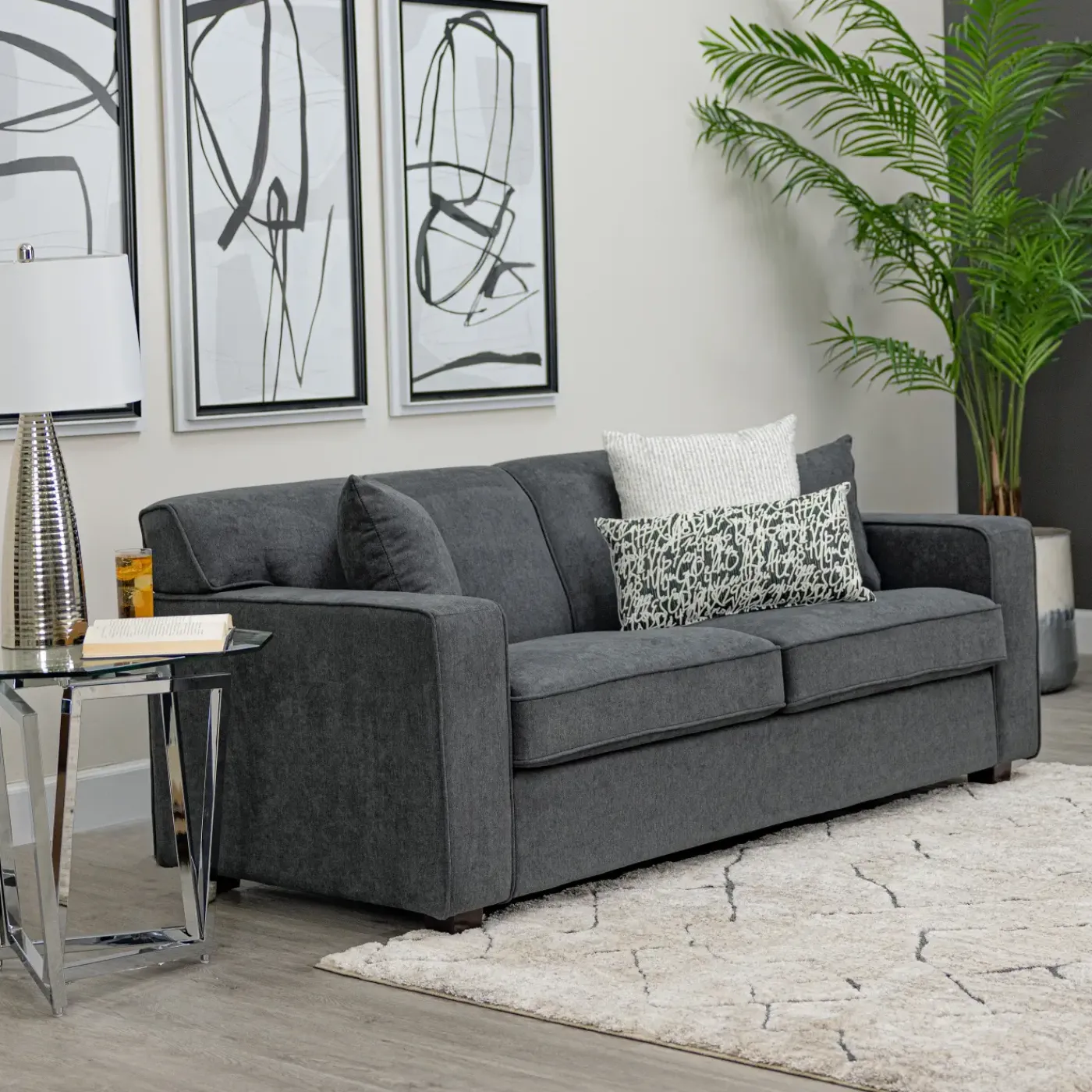 New Rogue Loveseat Full Sleeper w/Mattress Sofas & Couches|Sleeper Sofas