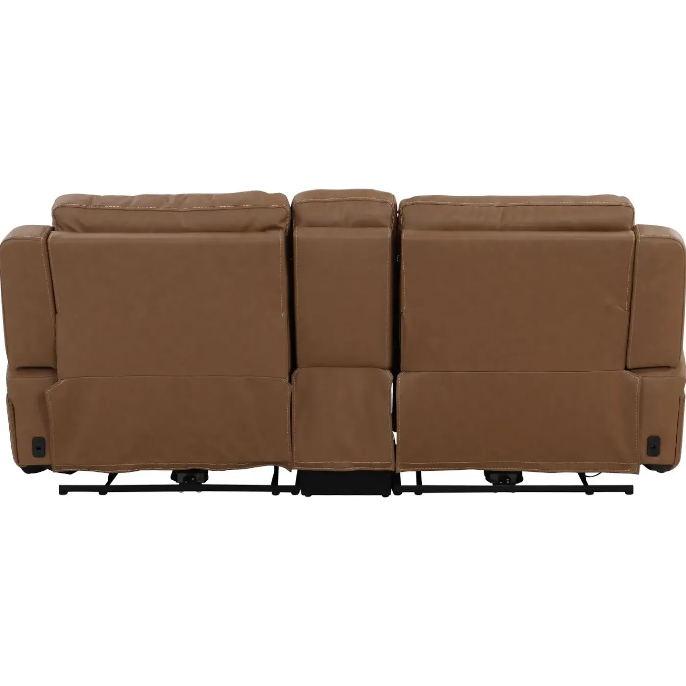 Best Ryder 3pc Leather Power Reclining Console Loveseat with Heat & Massge Sofas & Couches