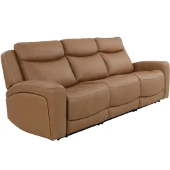 Ryder 3pc Leather Power Reclining Sofa with Heat & Massage Sofas & Couches