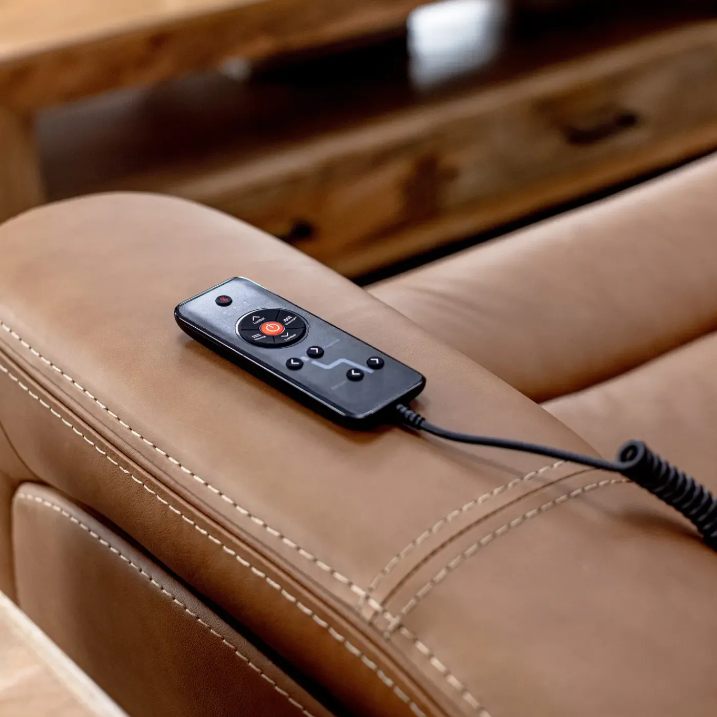 Ryder 3pc Leather Power Reclining Sofa with Heat & Massage Sofas & Couches