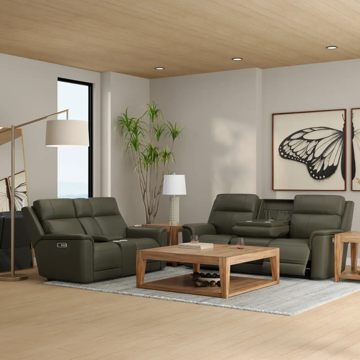 Sale Ryker Power Reclining Living Room Set Living Room Sets|Reclining Furniture