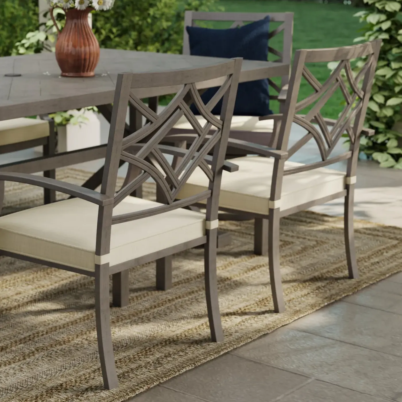 New Saint Lucia Dining Arm Chair Outdoor Dining