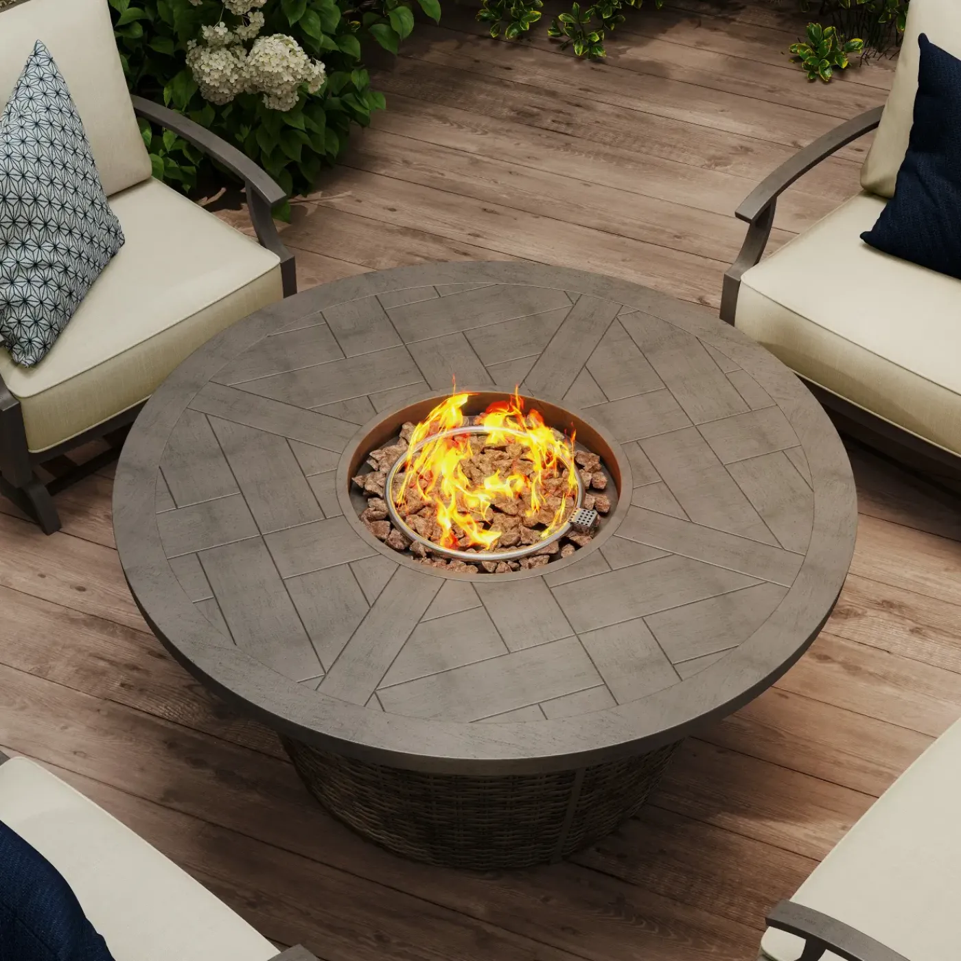 Online Saint Lucia Firepit Outdoor Seating