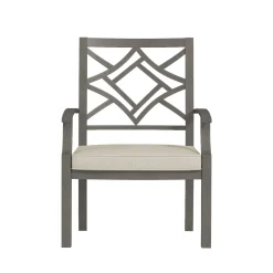 Discount Saint Lucia Outdoor Dining Set-New! 7pc Dining Set: Table, 4 Armchairs & 2 Swivel Armchairs Outdoor Dining|Outdoor Furniture Sets