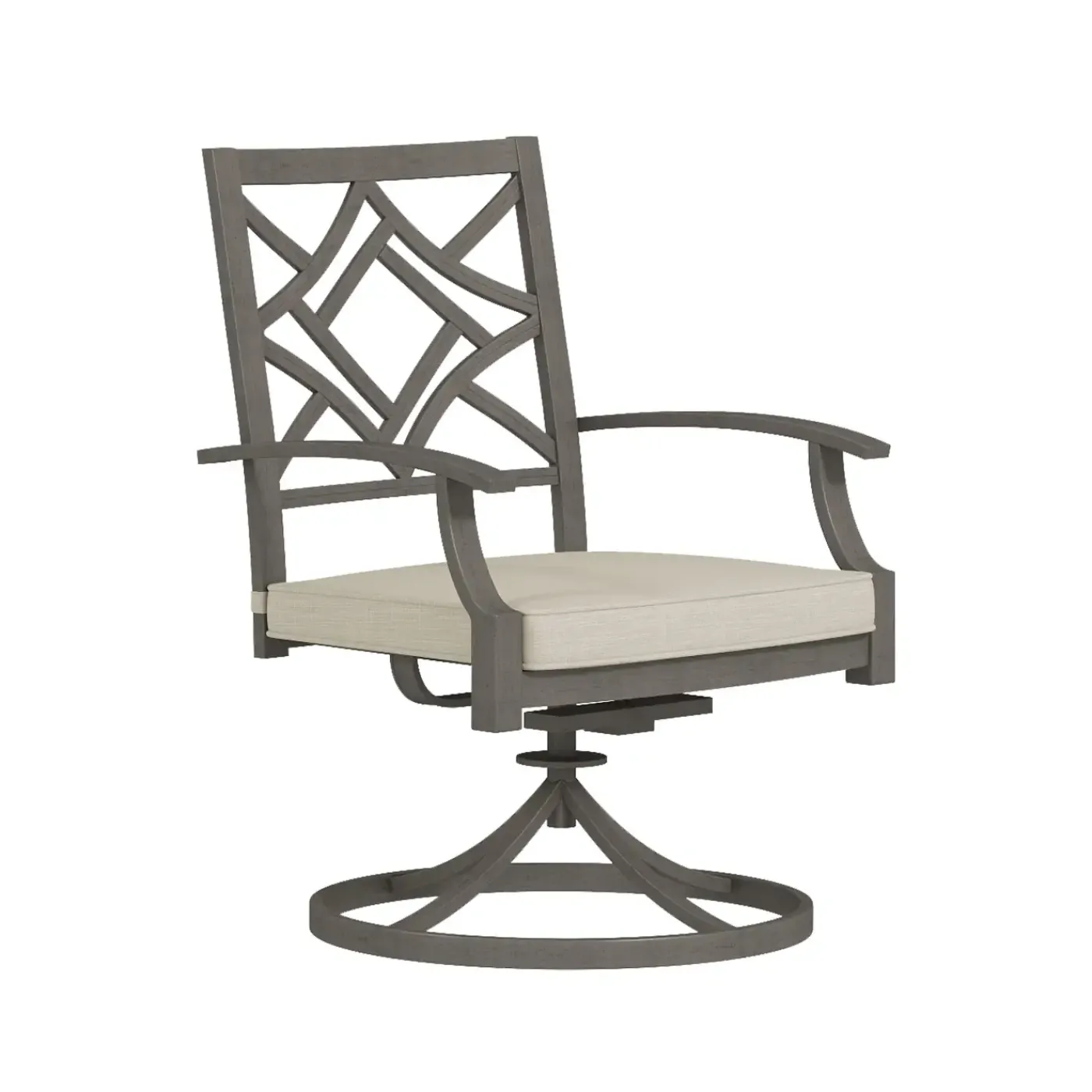 Sale Saint Lucia 7pc Dining Set: Table & 6 Swivel Armchairs Outdoor Dining|Outdoor Furniture Sets