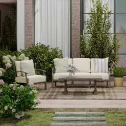 Clearance Saint Lucia 2pc Set: Sofa & Club Chair Outdoor Seating|Outdoor Furniture Sets